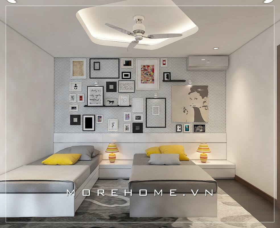 Thiết kế phòng ngủ hiện đại